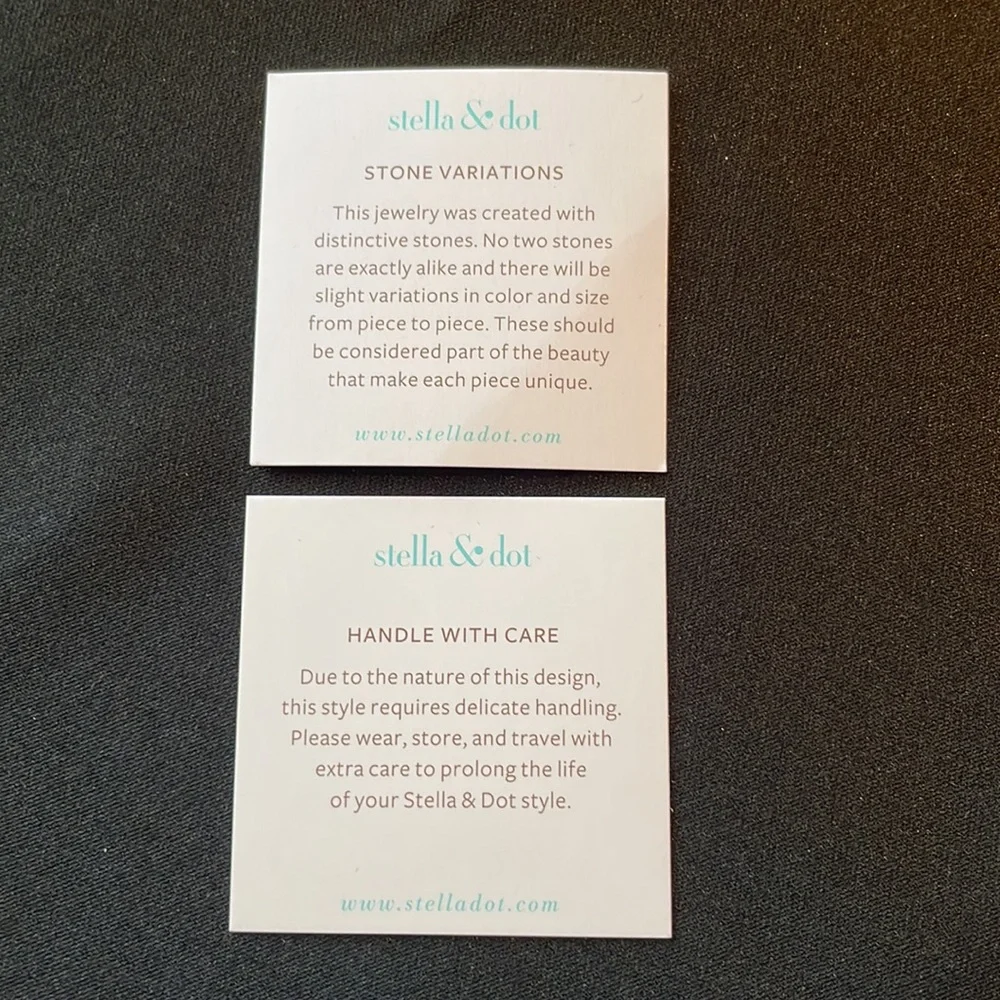 Stella & Dot Multi Colored Mixed Metal Gold-tone Mae Statement Necklace - Picture 8 of 8